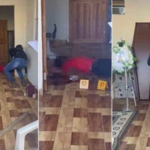 Vídeo mostra corpo de jovem executado por facção no velório da irmã em MT; veja