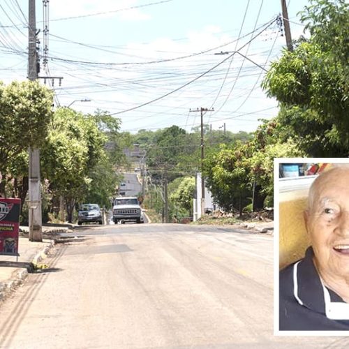 RONDONOPOLIS-MT: Vila Operária: Prefeito homenageia pioneiro com nome de avenida
