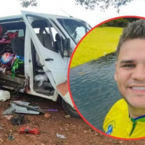 Corpo de vendedor de balões que morreu após ter pernas amputadas em explosão é levado para Várzea Grande