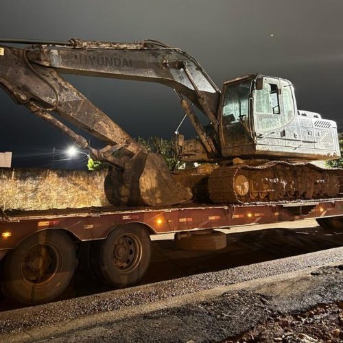 GOLPE DA LOCAÇÃO: Polícia Civil recupera equipamentos furtados avaliados em R$ 2,1 milhões