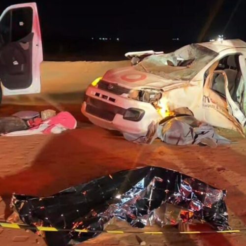 Sorriso: Duas pessoas morrem em grave acidente na BR-163, na Poranga; Bombeiros e Rota do Oeste socorreram outras vítimas