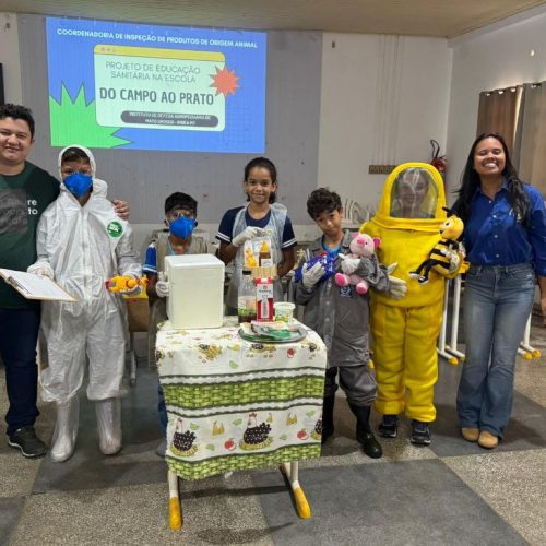 DO CAMPO AO PRATO: Projeto do Indea atingiu mais de 3 mil estudantes de MT levando educação sanitária