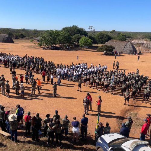 Crianças e adolescente se reúnem em 6º Intercâmbio de Programas Agentes Mirins de MT