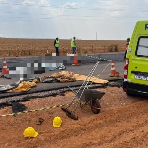 Tragédia em obra da BR-163: três trabalhadores morrem em acidente com máquinas pesadas em Sorriso
