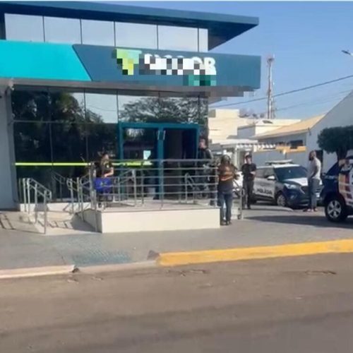 Criminosos furtam quase R$ 280 mil de cooperativa de crédito em Barra do Garças