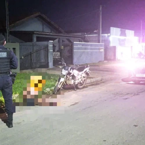 Foragido tenta fugir da PM, é perseguido e acaba preso com drogas em Lucas do Rio Verde