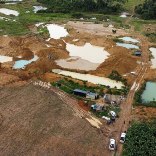 Batalhão Ambiental da PM fecha garimpo irregular no interior de MT