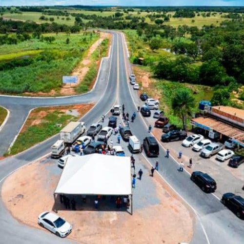 Mauro entrega revitalização da MT-400 com investimento de R$ 18 milhões