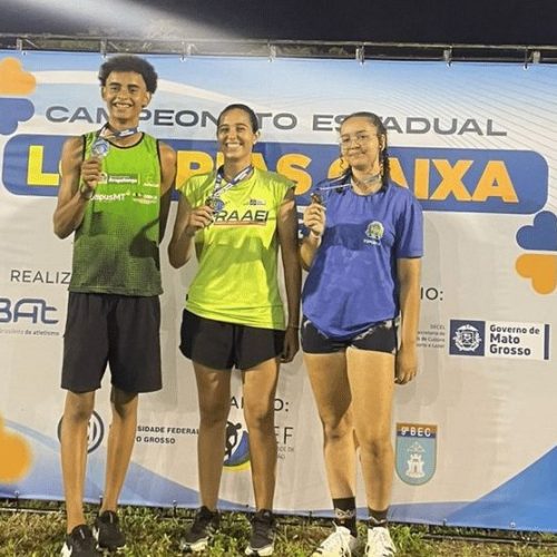Atletismo de Sinop conquista 34 medalhas em campeonato estadual