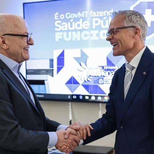 Embaixador da Noruega tem audiência com Pivetta e diz que MT é “laboratório de soluções para o futuro”