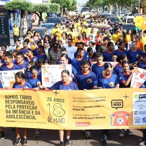 Sinop: caminhada de conscientização contra abuso e exploração sexual infantil será na sexta-feira