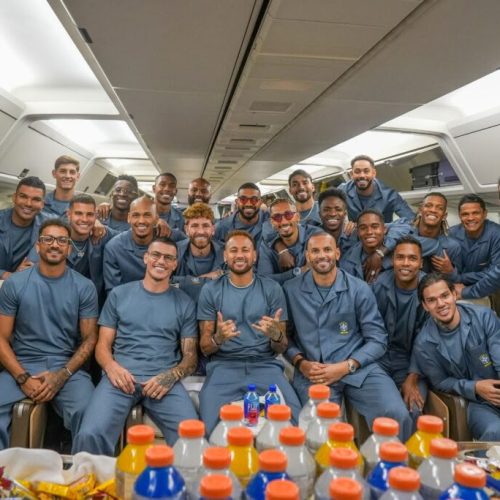 Seleção brasileira chega aos Estados Unidos para a Copa do Mundo