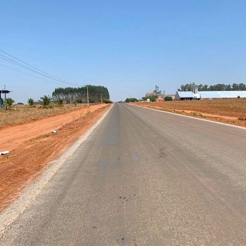 Justiça libera e governo retoma pavimentação de rodovia no Nortão; R$ 26,9 milhões