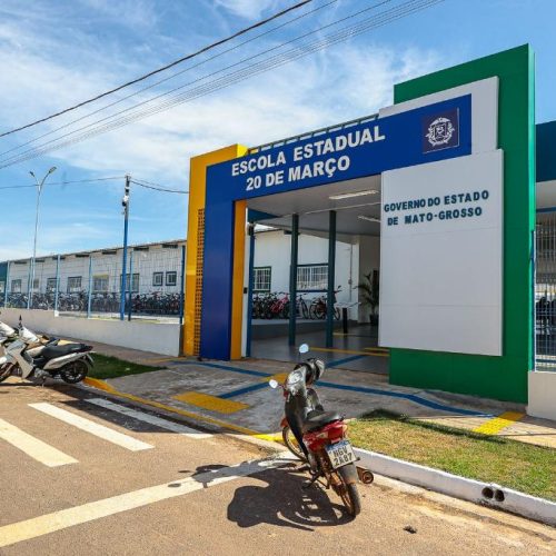 EM QUERÊNCIA-MT: Governo de MT entrega nova Escola Estadual com estrutura para atender mais de 1 mil alunos