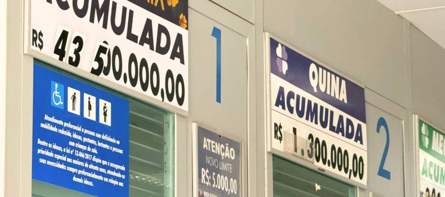 Apostador em Sorriso ganha prêmio na Quina