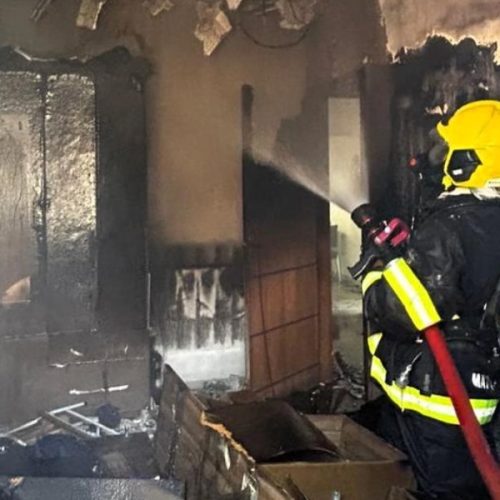 Incêndio residencial é combatido em 1ª ocorrência de unidade dos bombeiros em cidade de Mato Grosso