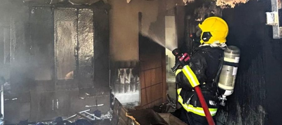 Incêndio residencial é combatido em 1ª ocorrência de unidade dos bombeiros em cidade de Mato Grosso