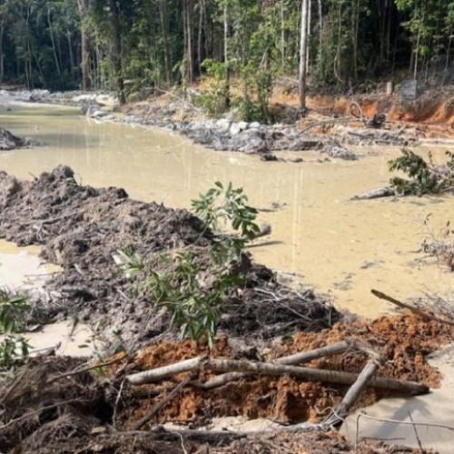 EXPLORAÇÃO IRREGULAR: Polícia Federal prende dois por garimpo em terra da União
