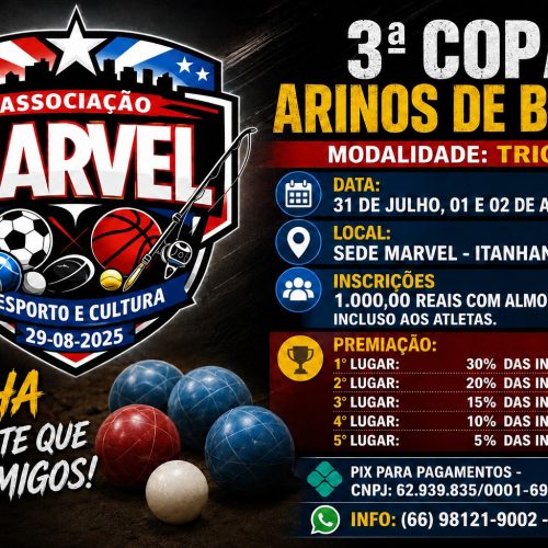 Itanhangá-MT: 3ª Copa Arinos de Bocha reúne atletas de vários municípios em Itanhangá