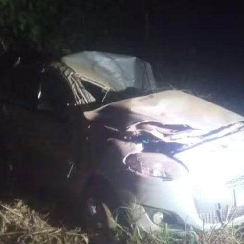 Mãe e filho morrem e três ficam feridos em capotamento em rodovia de Mato Grosso