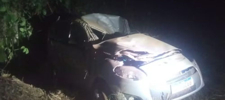 Mãe e filho morrem e três ficam feridos em capotamento em rodovia de Mato Grosso