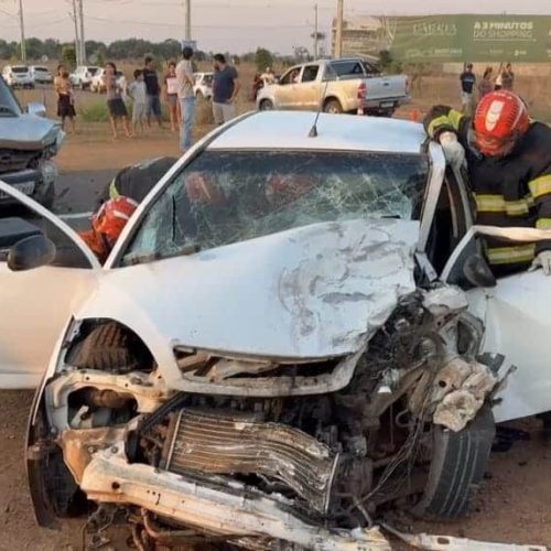Sinop: colisão entre veículos deixa ao menos 5 feridos em rodovia; adolescente em estado grave