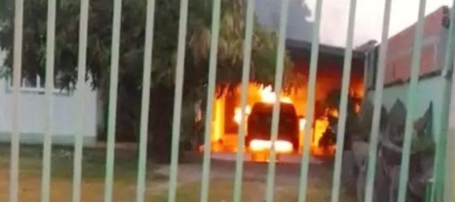 Incêndio começa em veículo na garagem e se espalha por casa no Nortão