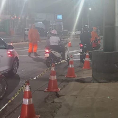 Blitz da Lei Seca termina com 24 veículos apreendidos em Alta Floresta; cinco condutores são presos