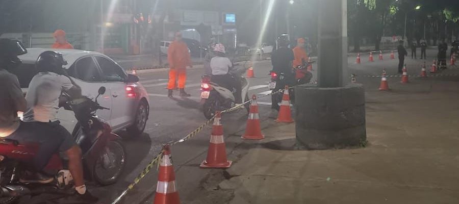 Blitz da Lei Seca termina com 24 veículos apreendidos em Alta Floresta; cinco condutores são presos