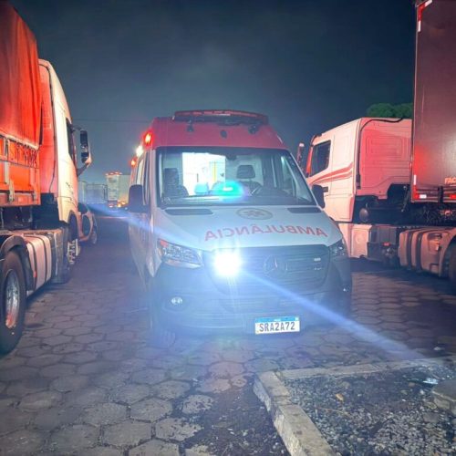 Carreta se movimenta sozinha e motorista morre prensado em Mato Grosso