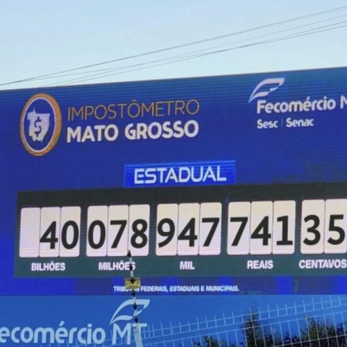 Mato Grosso supera R$ 40 bilhões arrecadados em tributos; Sinop soma R$ 167 milhões