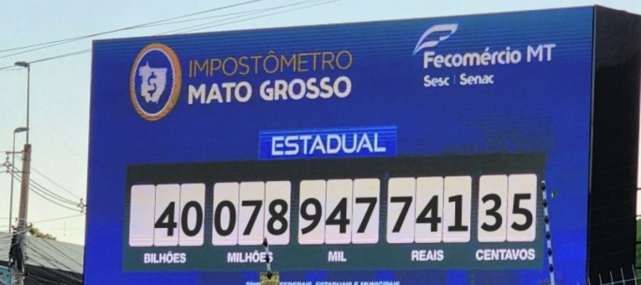 Mato Grosso supera R$ 40 bilhões arrecadados em tributos; Sinop soma R$ 167 milhões