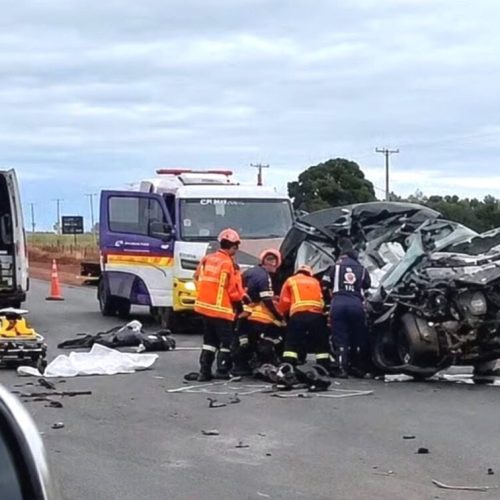 TRAGÉDIA: Pai e filhas de Mato Grosso morrem em acidente na BR-163 a caminho de velório em MS