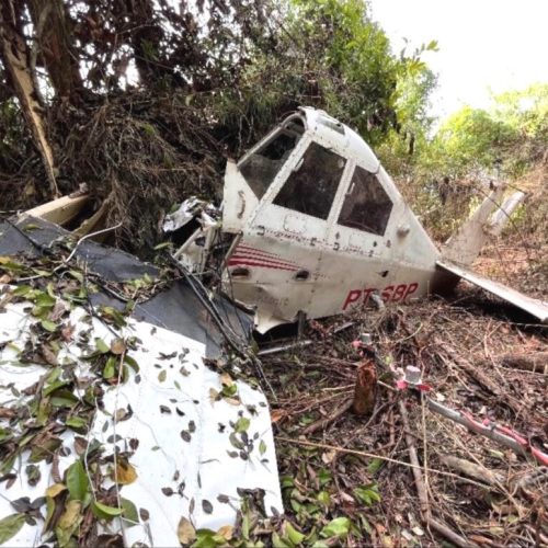 CENIPA aponta perda de controle após alijamento de carga em acidente com avião em Mato Grosso