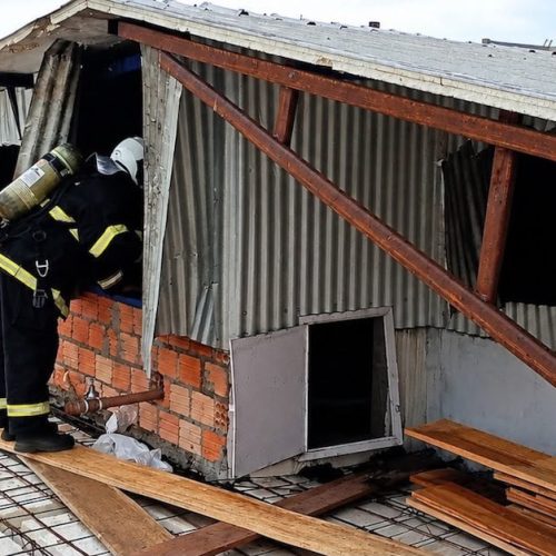 Incêndio atinge ala de hospital em Guarantã e mobiliza bombeiros