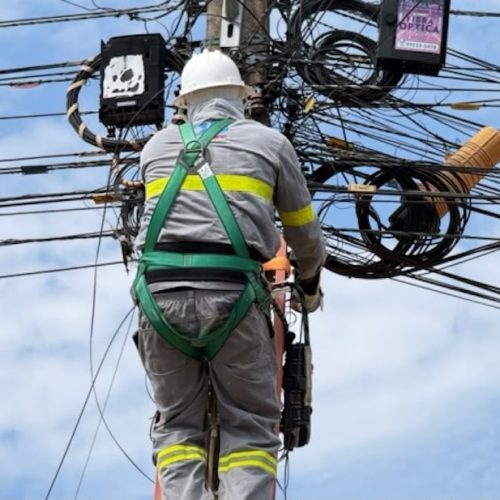 Sinop retira mais de 7 toneladas de fiações elétricas obsoletas e lidera volume no Nortão