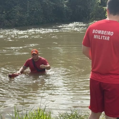 Bombeiros fazem buscas por homem que desapareceu em cachoeira no Médio-Norte