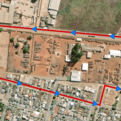 Sinop: BR-163 terá novo desvio para obras de viaduto no São Cristóvão