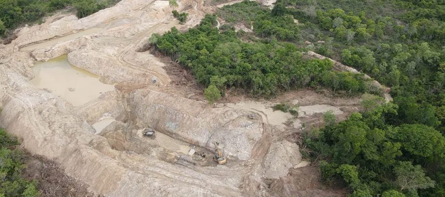 PM flagra garimpo ilegal em área de preservação e aplica multa de R$ 18 mil em Mato Grosso