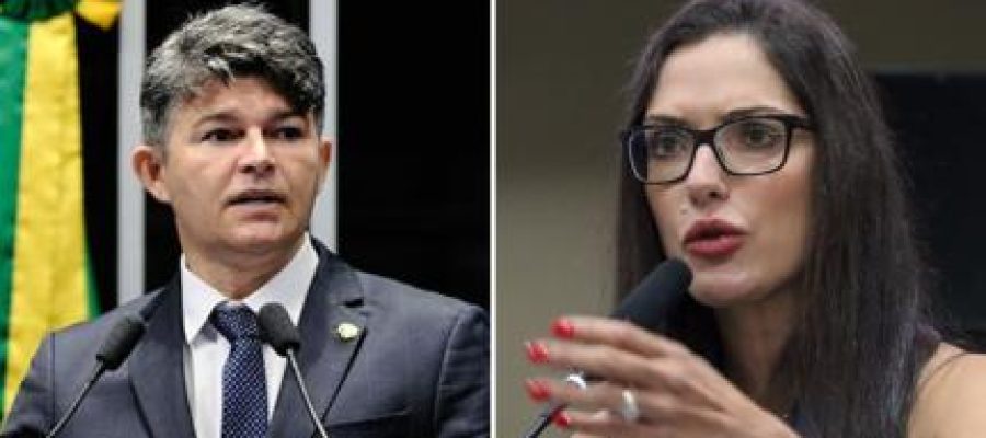 Janaina Riva vai ao TRE exigir divisão igualitária de tempo de TV com José Medeiros