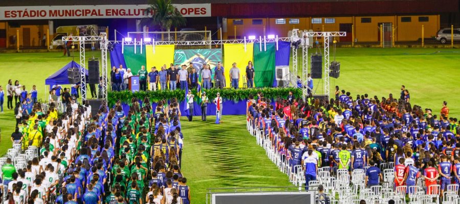 Abertura dos Jogos Regionais reuniu centenas de estudantes de Rondonópolis