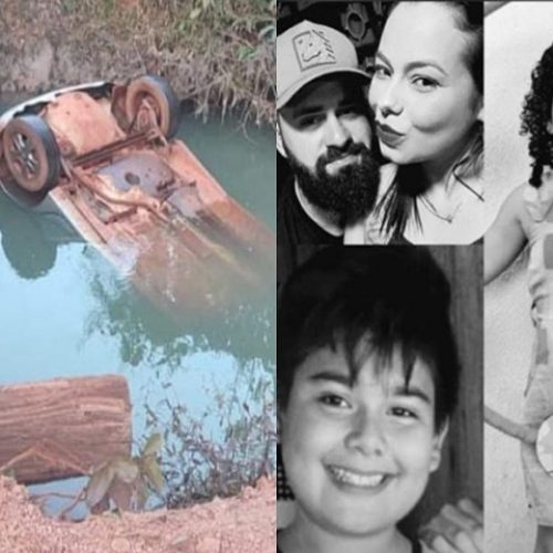 Porto dos Gaúchos: Família morre após carro cair em rio na zona rural de Porto dos Gaúchos