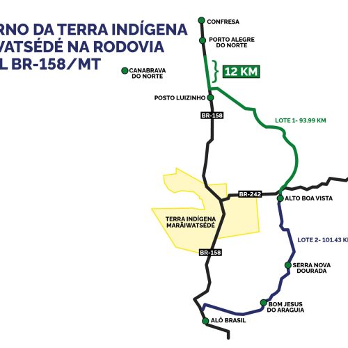 ESCOAMENTO DE GRÃOS: Obras na BR-158 prometem impulsionar escoamento de grãos em Mato Grosso