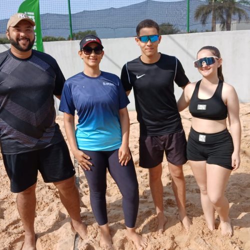 ITANHANGÁ-MT: Jogos festivo, domingo de voleibol misto em duplas no Espaço Fiabani