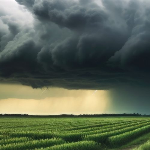 Chuvas irregulares atingem área agrícola argentina