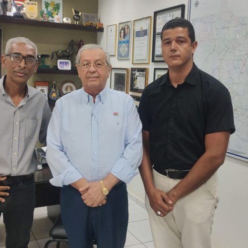 Senador Jaime Campos recebe presidente da ACTMT para tratar de melhorias para conselheiros tutelares em Mato Grosso
