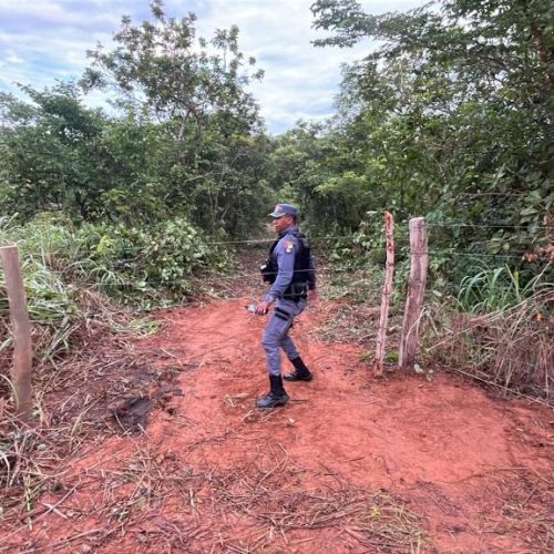 Polícia Militar impede invasão de terra em Chapada dos Guimarães