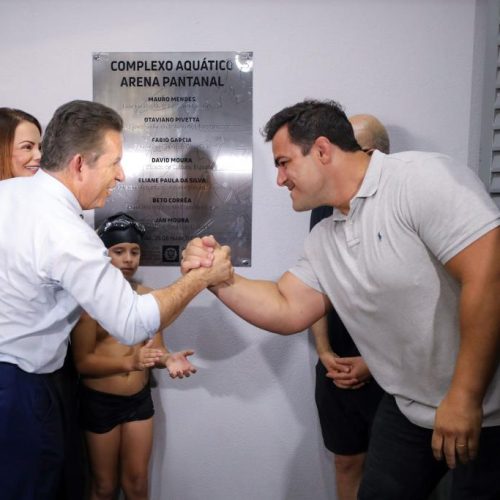 Governo de MT entrega nova piscina olímpica com estrutura completa no Complexo Arena Pantanal