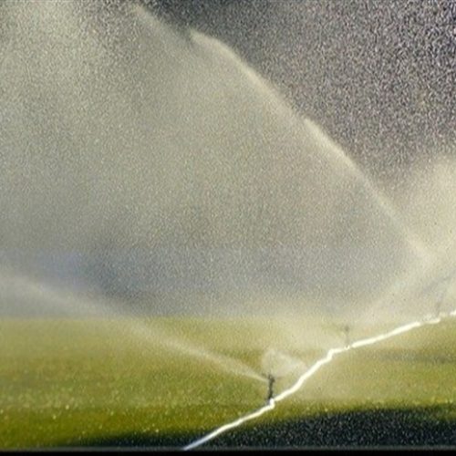 Irrigação por aspersão exige avaliação técnica no campo