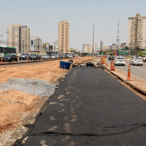 OBRAS DO BRT: Avenida do CPA vai operar com faixa estreita a partir de segunda-feira (6)